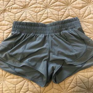 lululemon Army Green Track Shorts *size 4